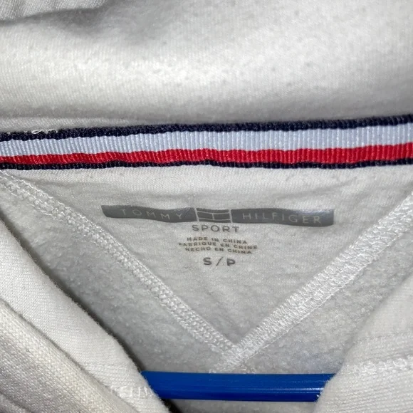 White Long sleeve Tommy Hilfiger Hoodie - Picture 2 of 3